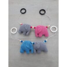 Elefantti vaunukoriste 2 norsua.