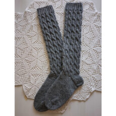 Polvipituiset palmikkosukat 38