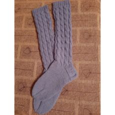 Siniset palmikko polvisukat 38