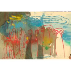 Joonialaiset pylväät rannalla