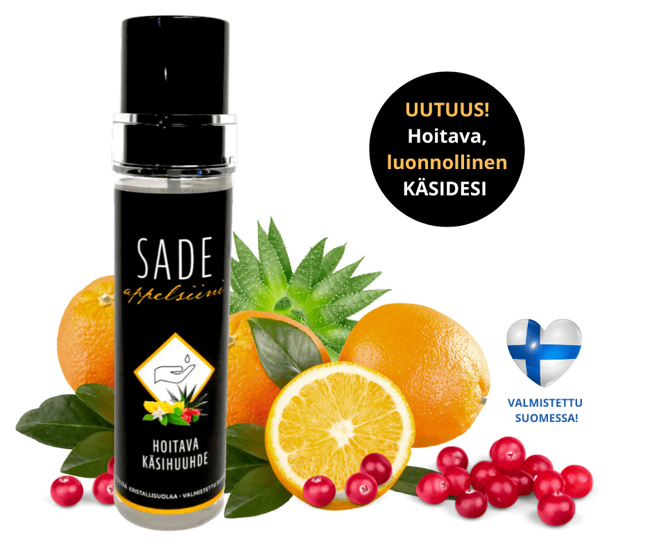 Sade hoitava käsihuuhde (käsidesi) 150 ml