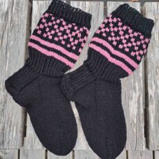 Ruudutellen sukat 38-40